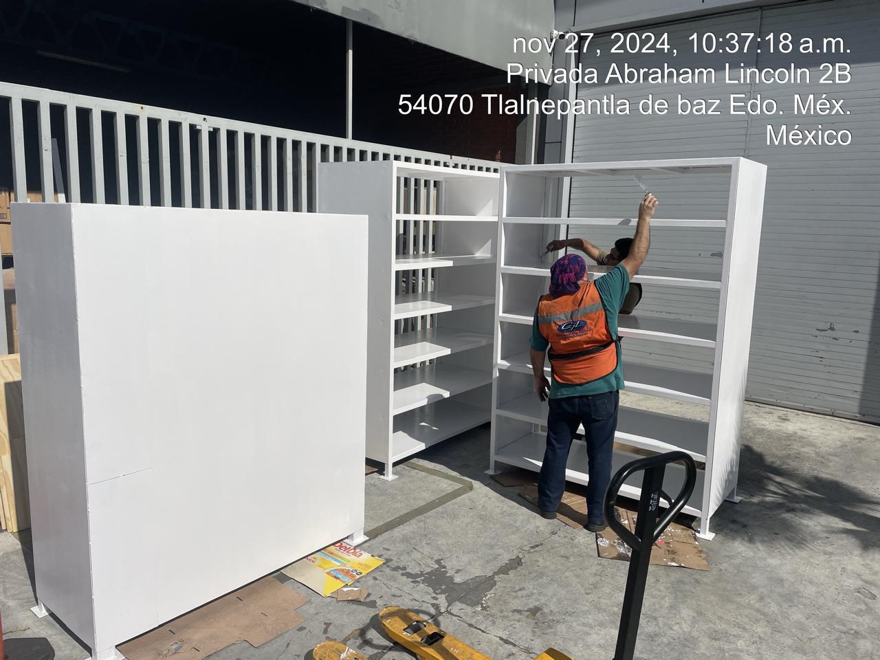 Estructura metálica terminada