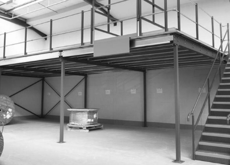 Fabricación e instalación de mezzanine industrial